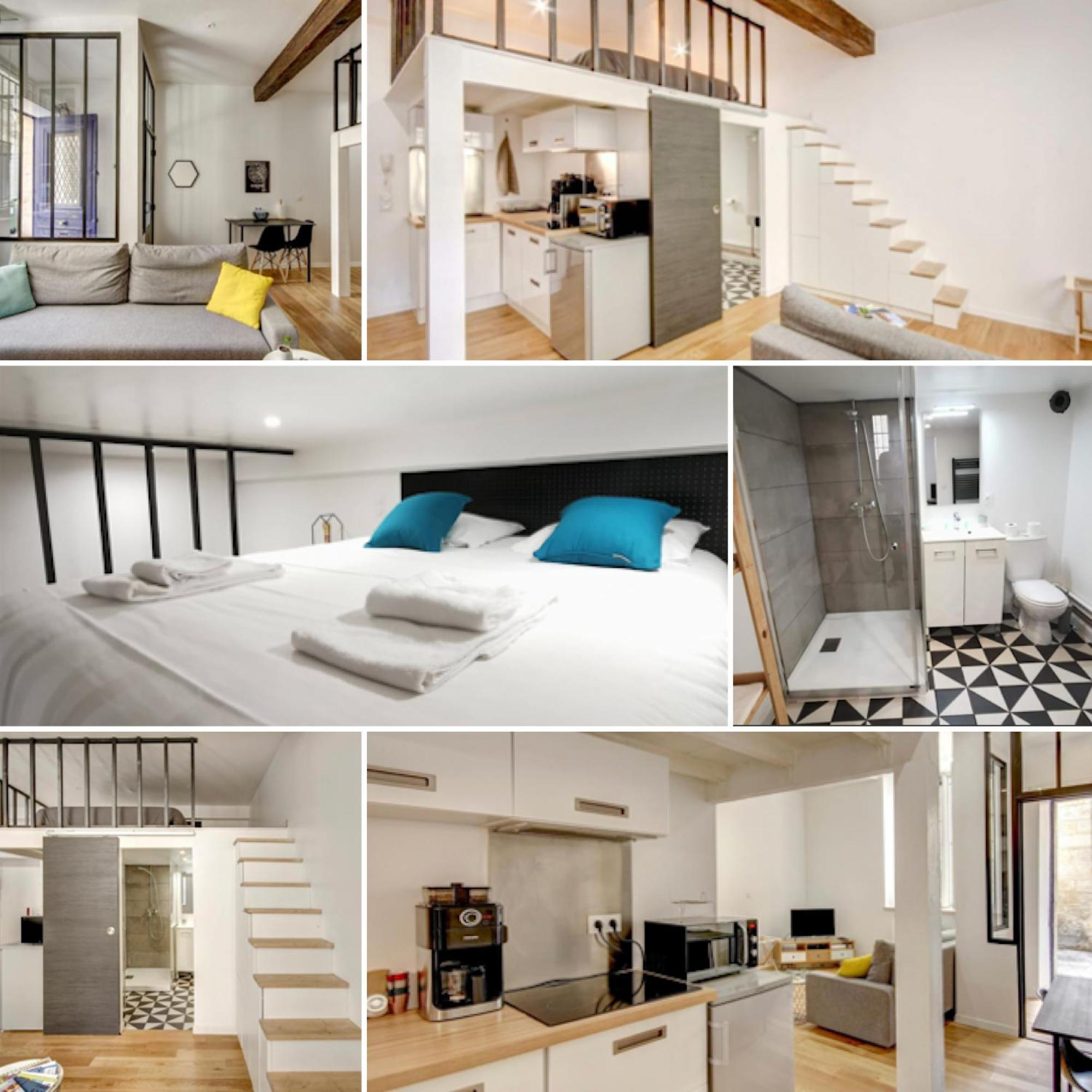 Charmant Studio Loft Au Coeur De Bordeaux Extérieur photo
